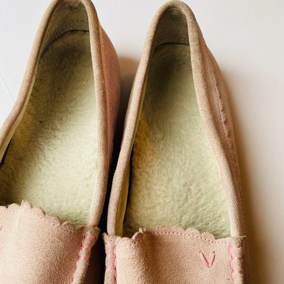 Vionic Mckenzie Slipper Pink Suede Size 9.5 - Picture 7 of 8